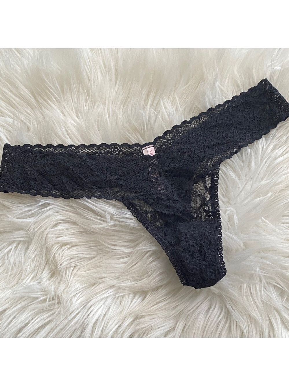 Victoria’s Secret black thong